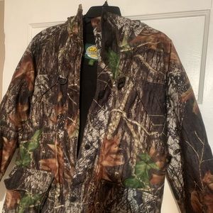 Cabelas Kids Large camo hunting coat
